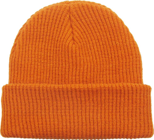 Weiche gerippte Beanie Strick Skimappe Schädelmütze warm einfarbig Wintermanschette leer - Bild 57 von 74