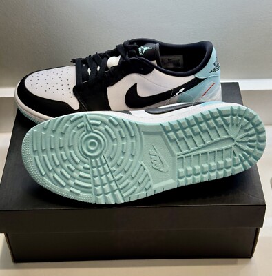 Nike Air Jordan 1 Low Golf Shoes 'Black Copa' (DD9315-114