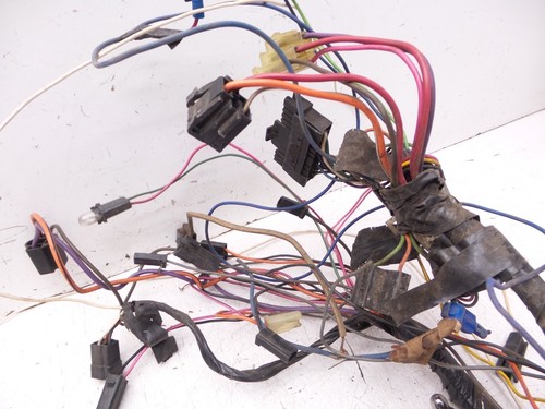 For Parts 1980 Trans Am Under Dash Inner Wiring Harness Fuse Interior Cut Wires - Picture 24 of 24