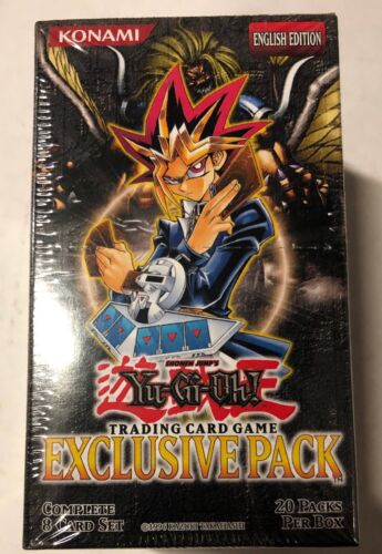 Yugioh Exclusive Pack Unl Edition 20-count Booster Box Card Game TCG - Picture 1 of 1
