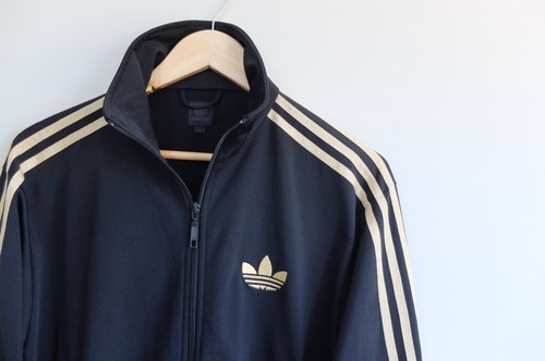 adidas originals black and gold tracksuit