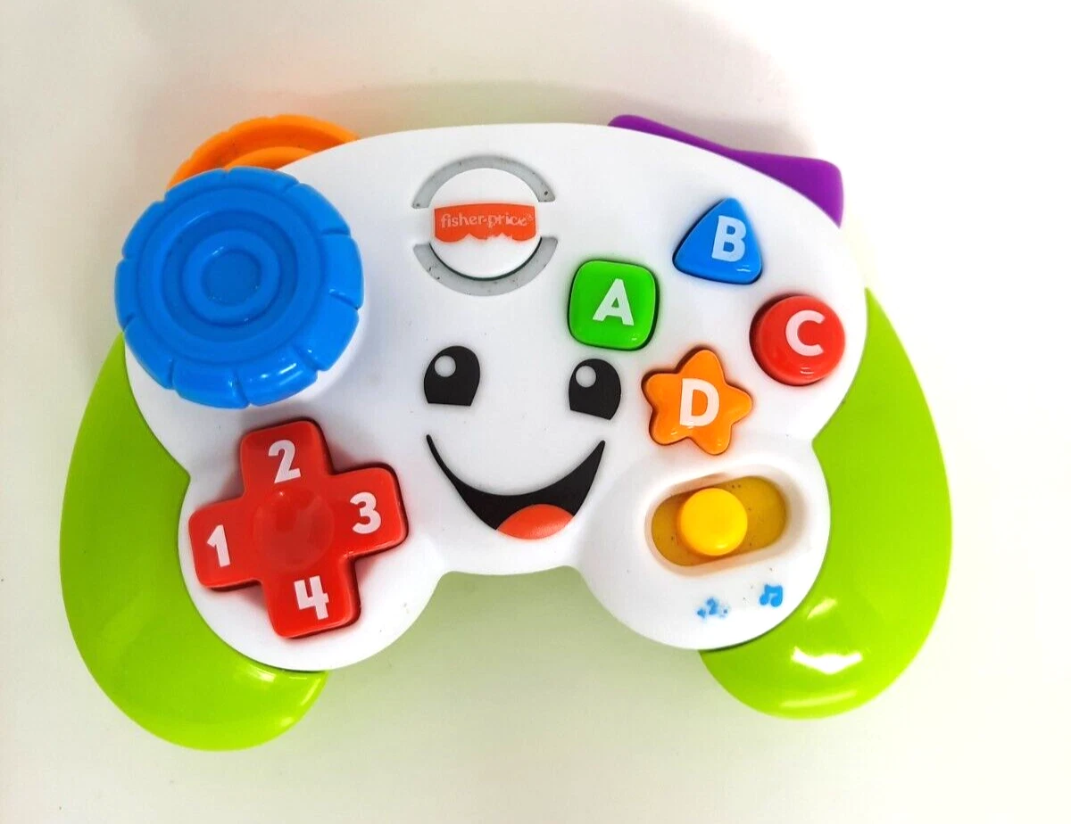 Fisher-Price - Rires et Éveil - Manette de jeu vidéo jouet - Édition  anglaise