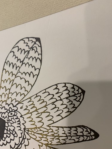 Vintage Art By Pitseolak Ashoona The Little Owl 1967 Eskimo Graphic Reproduction - Picture 5 of 11