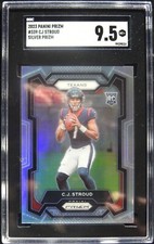 2023 Panini Prizm CJ Stroud RC Silver Prizm #339 Rookie RC SGC 9.5