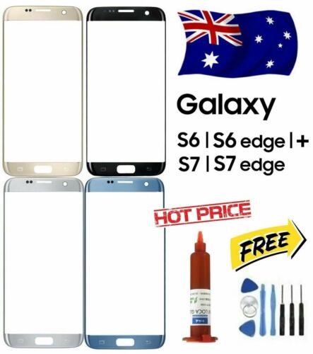 Outer Front Glass Screen Replacement For Samsung Galaxy S6 Edge Plus S7 S7 Edge - Picture 1 of 1