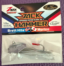 Z-man Evergreen Jack Hammer Chatterbait 1/2 oz Clearwater Shad