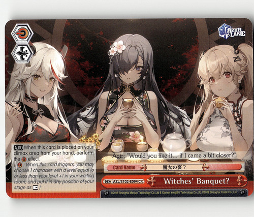 BGS 10 Signed Weiss Schwarz Azur Lane vol.2 AZL/S119-044SP SP