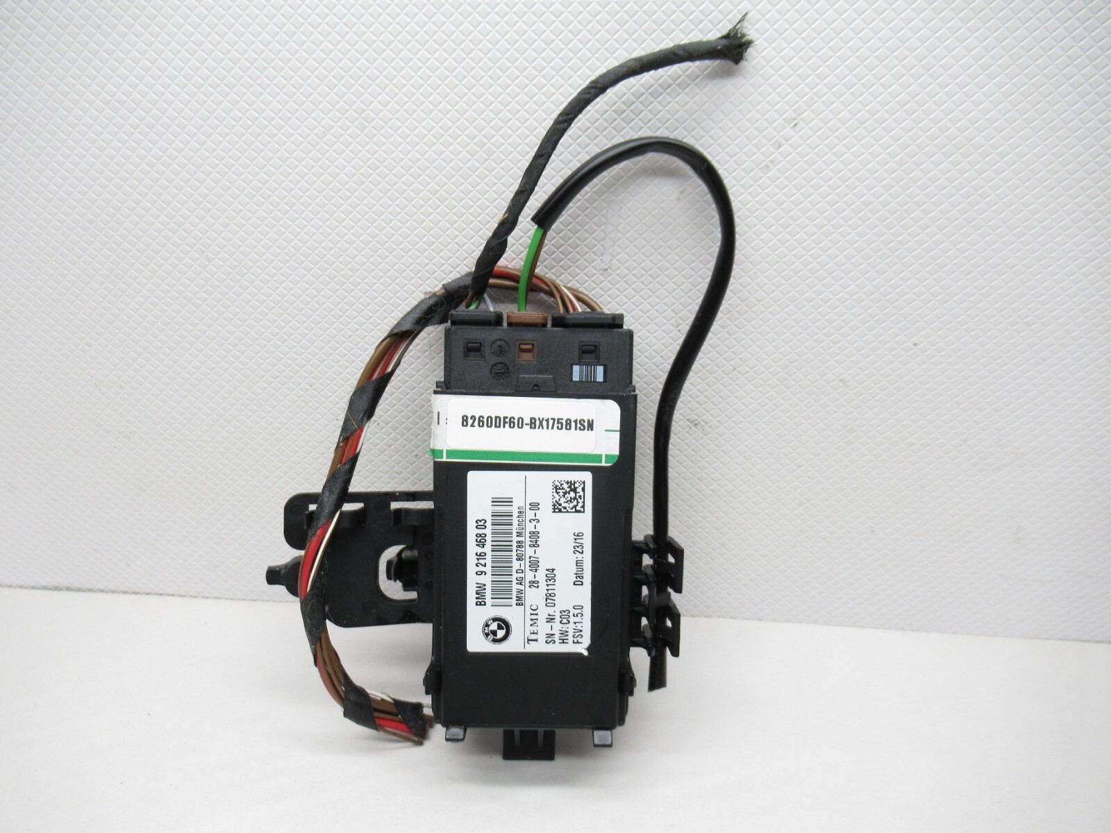 2017 BMW X6m Rear Seat Control Module 921646803 for sale online | eBay