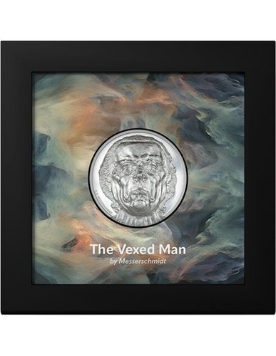 VEXED MAN Striking Heads 2 Oz Silbermünze 10$ Cookinseln 2023 - Picture 3 of 3