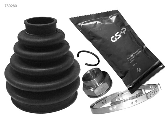 GSP 780280 Bellow Set, drive shaft for MERCEDES-BENZ