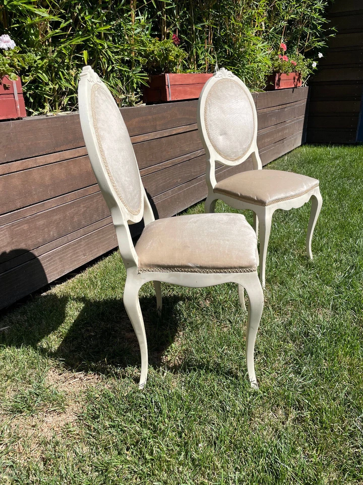 Винтажный набор стульев и скамеек Empire - Изображение 4 из 4