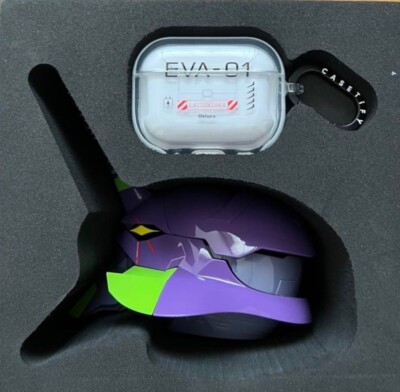 EVANGELION TEST TYPE-01 AirPods Pro ケース エヴァンゲリオン』初号機の頭部を再現したAirPods Pro/Pro 2
