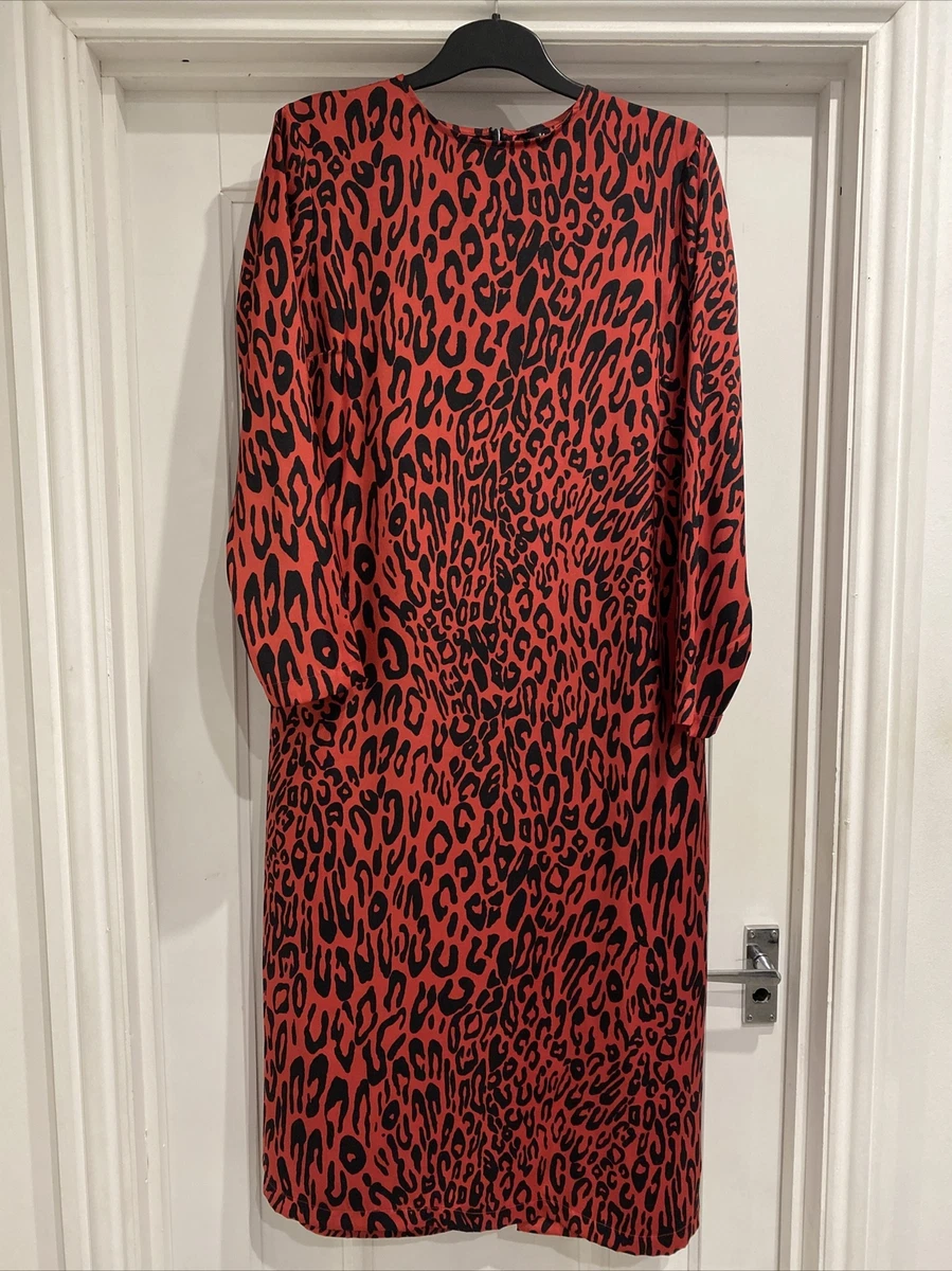 Next red leopard print top sales