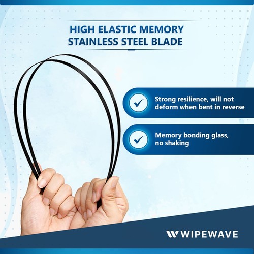 2pcs Wiper blades Set for Honda Civic 17-21 Front Windscreen | WipeWave - Picture 4 of 7