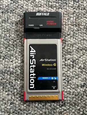 Buffalo Wireless-G MIMO Air Station Performance Notebook Adapter WLI-CB-G54HP