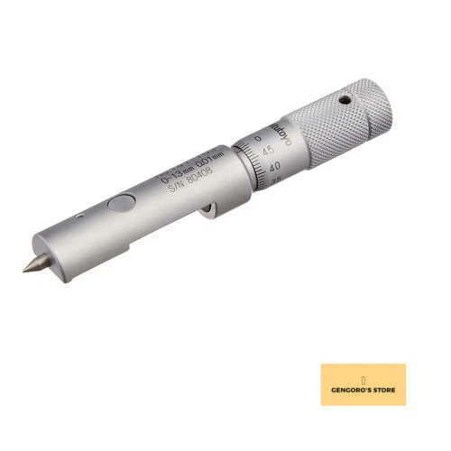 Mitutoyo 147-103 Can Seam Micrometer  Ratchet Stop  0-13mm Range  0.01mm