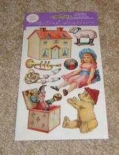 The Gifted Line ~ John Grossman One Package Sticker Sheet ~ Vintage Toys