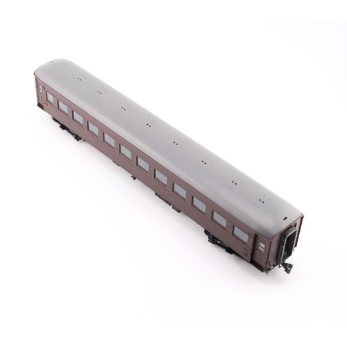 Carrozza passeggeri KATO HO scala 1-512 Oha 35 marrone - modello ferroviario giapponese - nuova - Foto 8 di 13