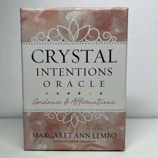 Crystal Intentions Oracle : Guidance and Affirmations by Margaret Ann Lembo...