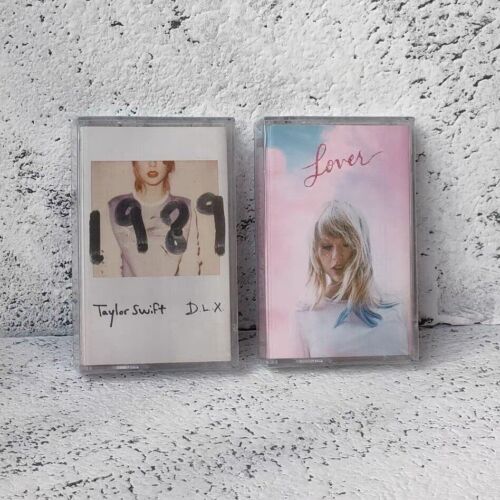 Taylor Swift - Lover & 1989 - Album Song Cassette Tapes - New and Sealed - Picture 1 of 9