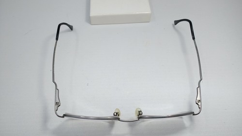 Kirkland Signature Eyeglasses Roma 816547 SATIN SILVER 51-18-140 Italy 198 - Picture 4 of 6