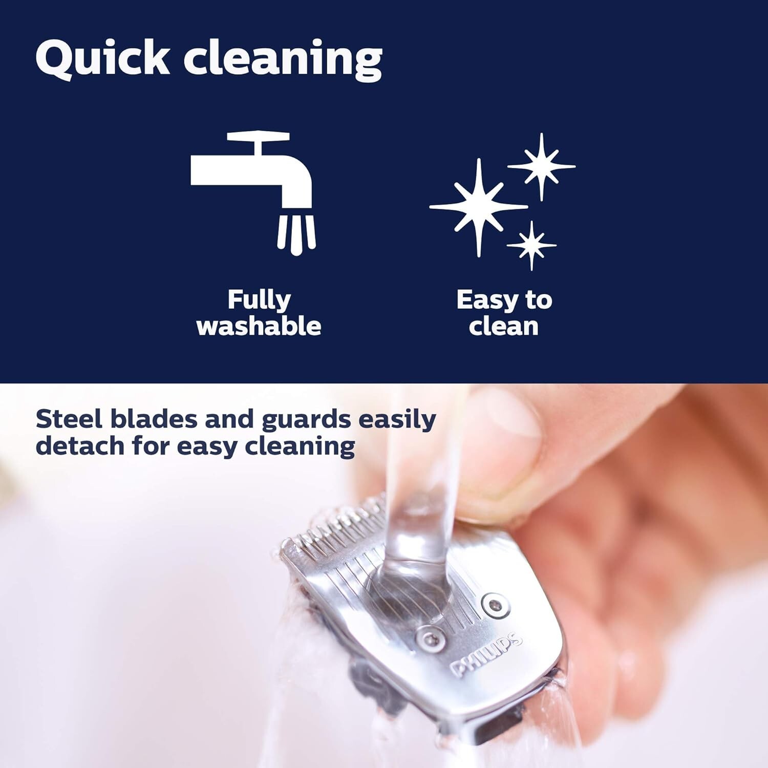 Philips Norelco Beard Trimmer MG3740/40 - Cordless Grooming, Rechargable NEW