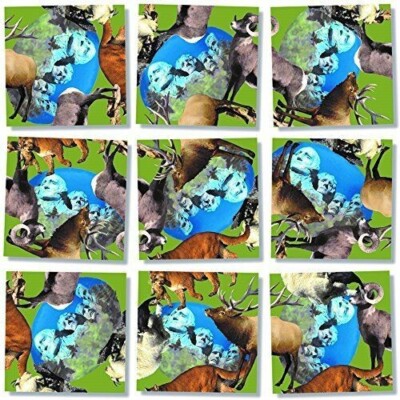 Mount Rushmore B. Dazzle Scramble Squares 9 Piece Puzzle
