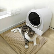 Cat Litter Mat Waterproof Double Layer Pet Litter Box Mat Pet Toilet Cat Mat