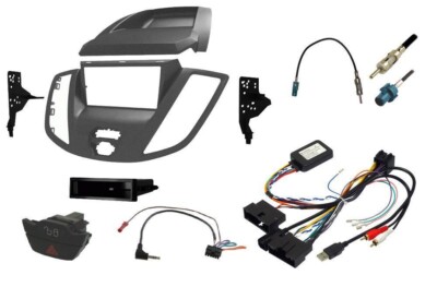 InCarTec FK-968/3 Ford Transit Euro 6 2017 On Double Din Car Stereo Fitting Kit