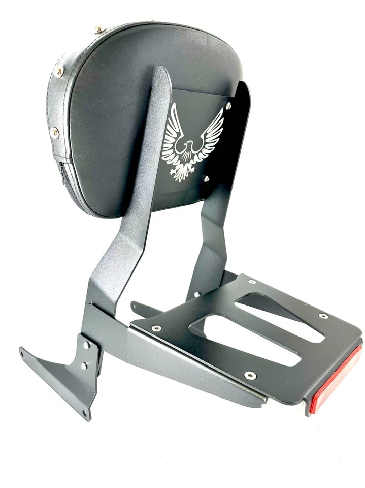 NUEVO STUD Sissy Bar respaldo y portaequipajes 4 Kawasaki Vulcan 500 VN EN 1990-09 Foto 2 de 4