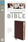 NIV Thinline Reference Bible by Zondervan Staff (2011, Leather, Special)