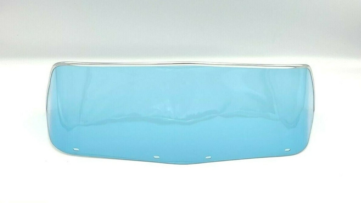 Windshield - Polaris 74 - 75 TX - COLT - ELECTRA , BLUE with