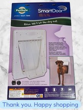 PetSafe Smart Electronic Dog Door Large PPA11-10709 71-100lb Pets BRAND NEW SHIP