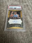 2024-25 Panini Select Giannis Antetokounmpo Signatures Auto Gold Prizm /10 PSA 9