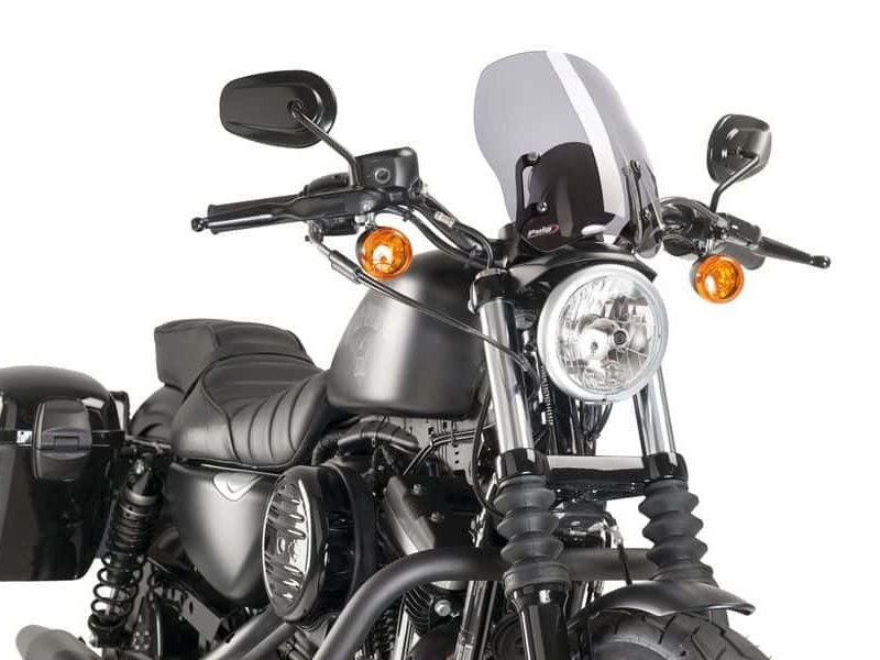 Puig Lt Smoke New Gen Screen Harley Davidson Sportster 883 Superlow XL883L 11-20