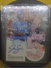 2026 Topps 75 Years Auto /5 Jac Caglianone RC Rookie Autograph 3/5 Royals 🔥