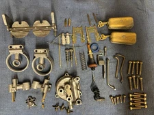 1406 Edelbrock carburetor parts complete with new pump cup all parts cleaned