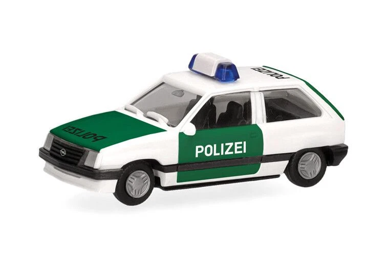 HERPA, OPEL Corsa A Polizia, 1/87,  HER099011 - Immagine 2 di 4