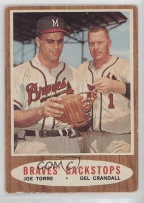 1962 Topps Joe Torre Del Crandall #351 Rookie RC HOF 06ws