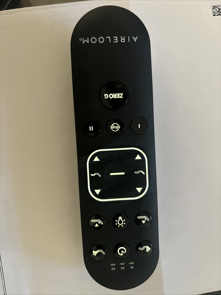 Aireloom пульт дистанционного управления регулируемый кровать пульт дистанционного управления Zero G - Изображение 3 из 4