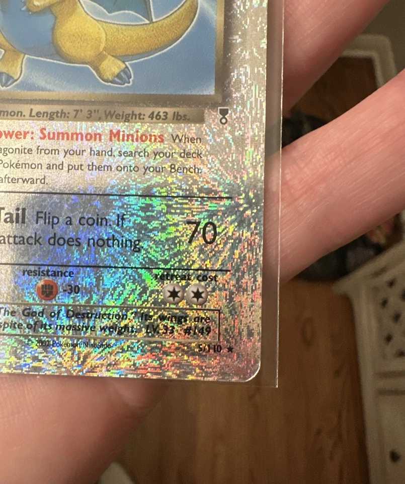 Pokémon Dark Dragonite TCG 5/110 Legendary Collection Reverse Holo - Image 3 of 4