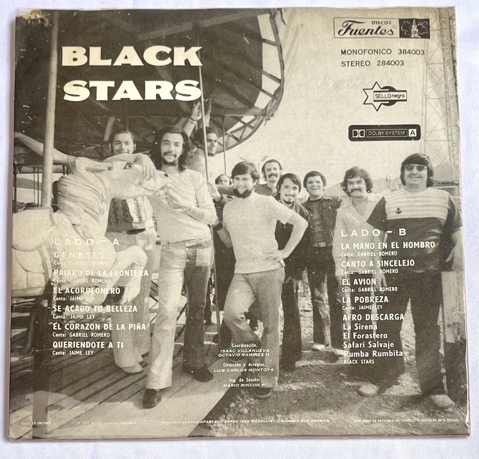 Los Black Stars –Seguro! Seguro!- Se Acabo Tu Belleza Guaguanco - Colombia 1973 Foto 2 de 4