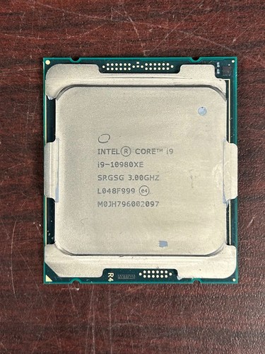 Intel Core I9-10980XE 3.0GHz SRGSG 18cores 36thr LGA 2066 165W CPU Processor #95