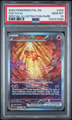 7686 Chi-Yu ex 2023 Pokemon Scarlet & Violet Paldea Evolved #259 PSA 10