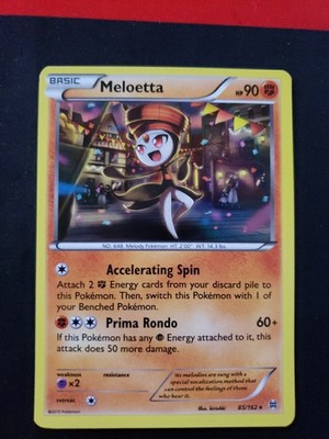 Meloetta 85/162 Breakthrough Holo