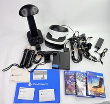 Sony PlayStation 4 PS VR Headset Bundle w/ 3 Games