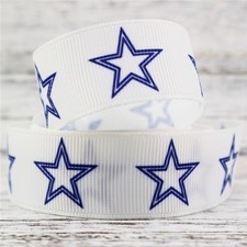 1 inch 1 yard Cowboys Football team Dallas Grosgrain Ribbon 1058655