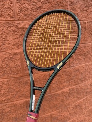 Prince Original Graphite Midplus Tennis Racket 4 Stripe 4 1/2 Grip