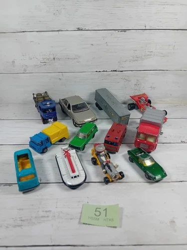 Job Lot 12 Cars & truck Most Lesney, Corgi. Vintage diecast.  (51)