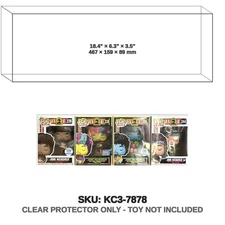 Protector For Funko 4 Standard Pops Side By Side